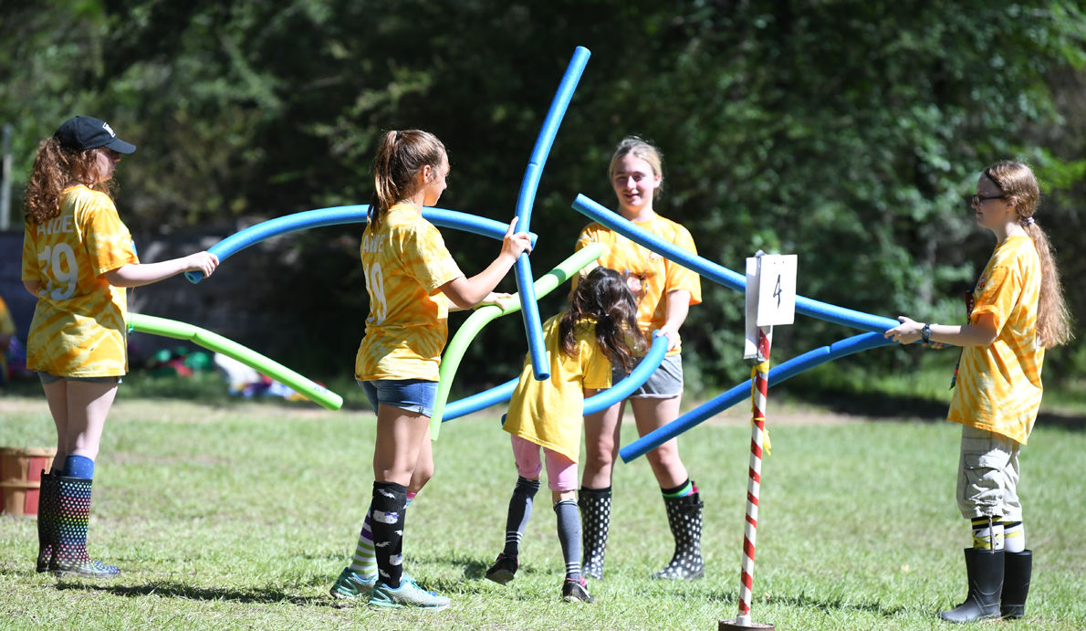 Girl Scouts at Camp Howdy